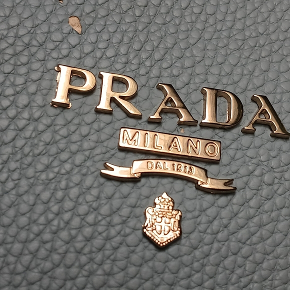 Prada Sky Blue Leather Satchel - Picture 2 of 6